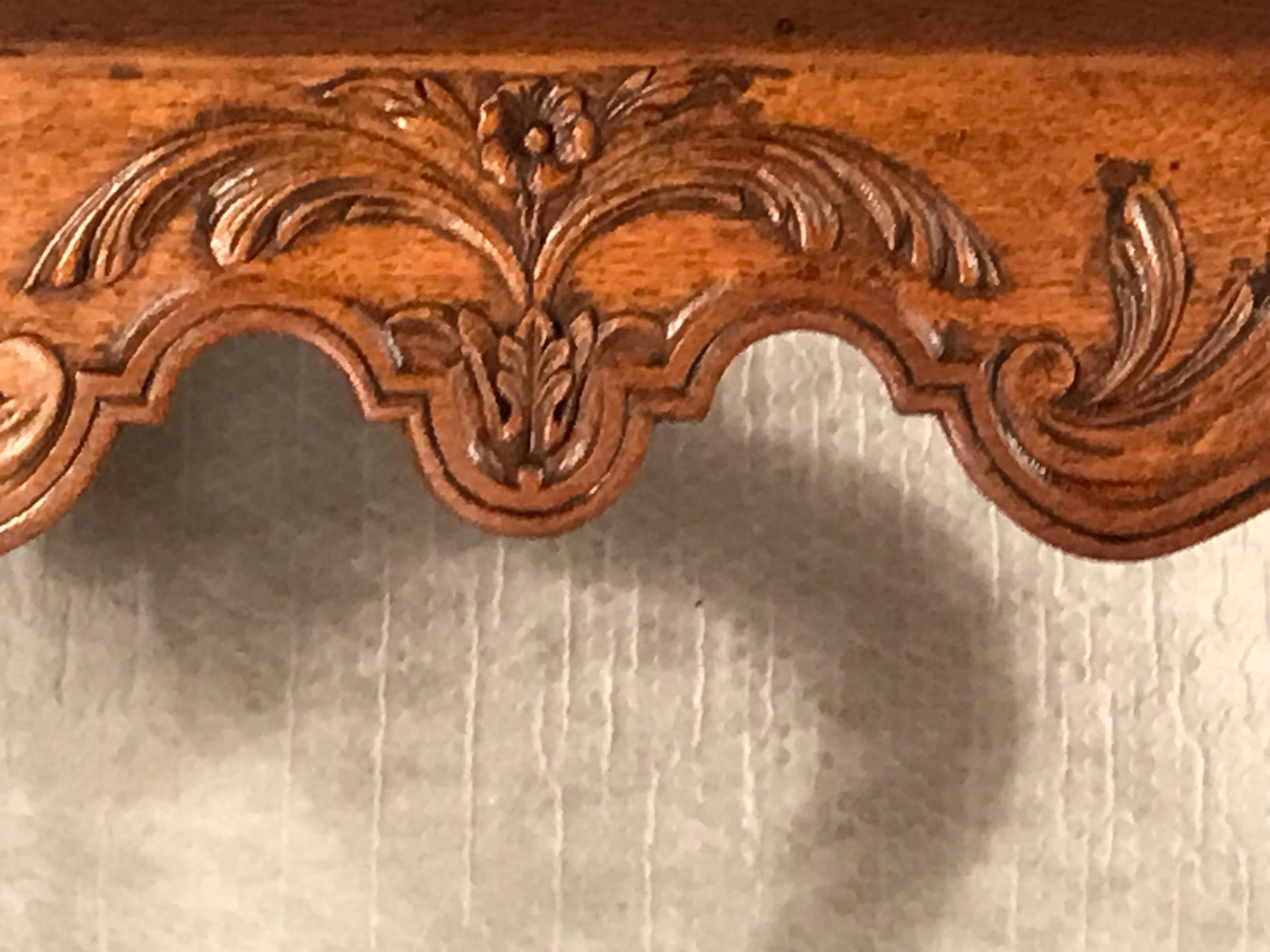 Original Baroque Table, Flanders 1750, Oak For Sale 1