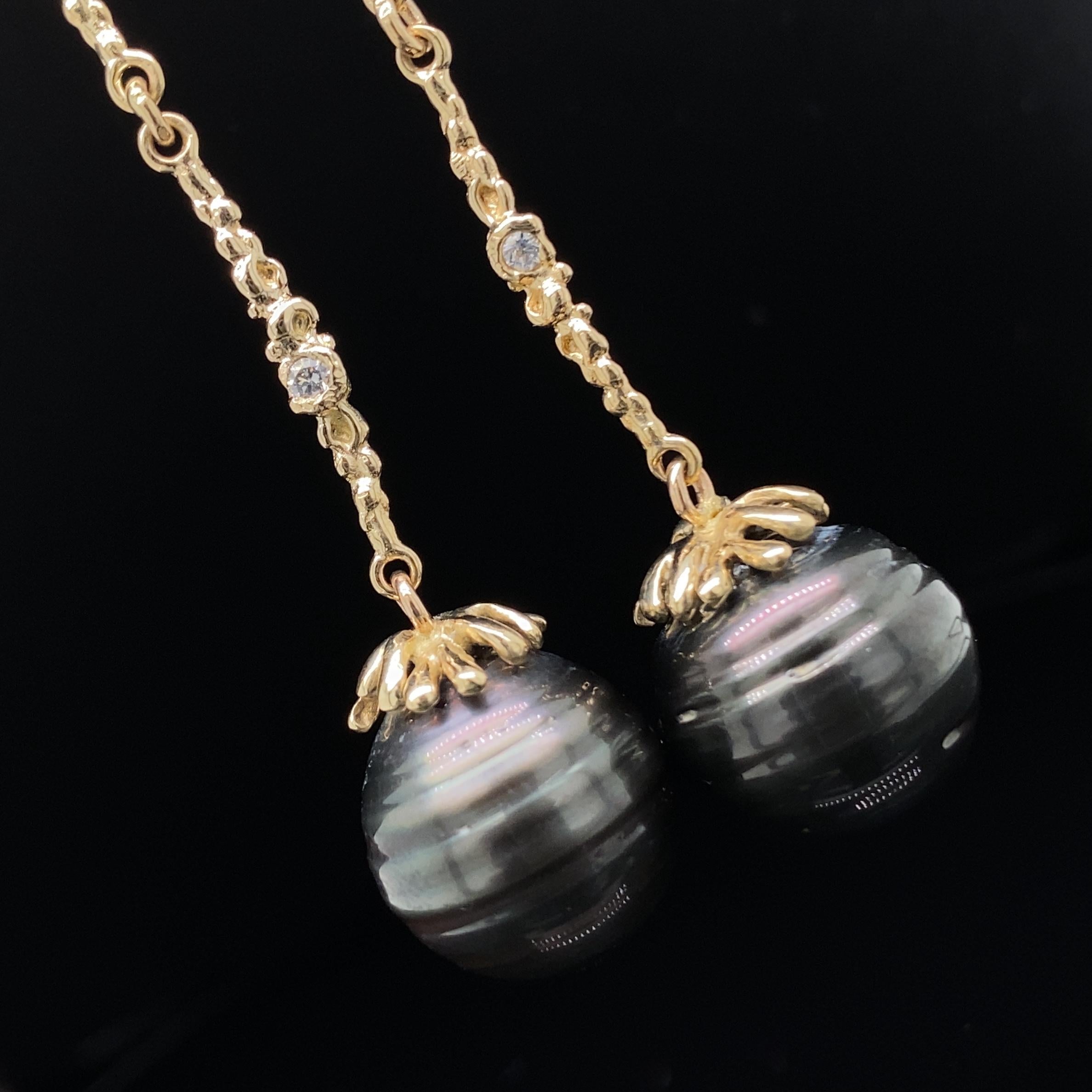 Contemporary Baroque Tahitian Circlé Pearl 