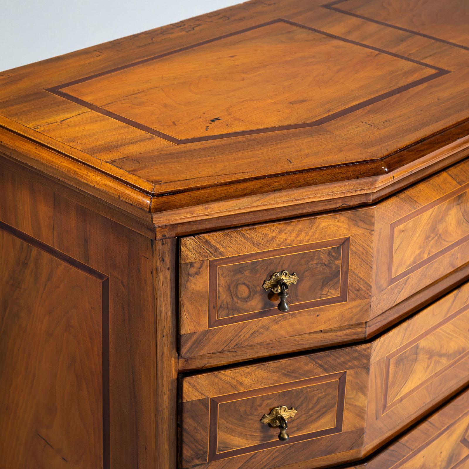 Baroque Tall Chest of Drawers, 18th Century 1