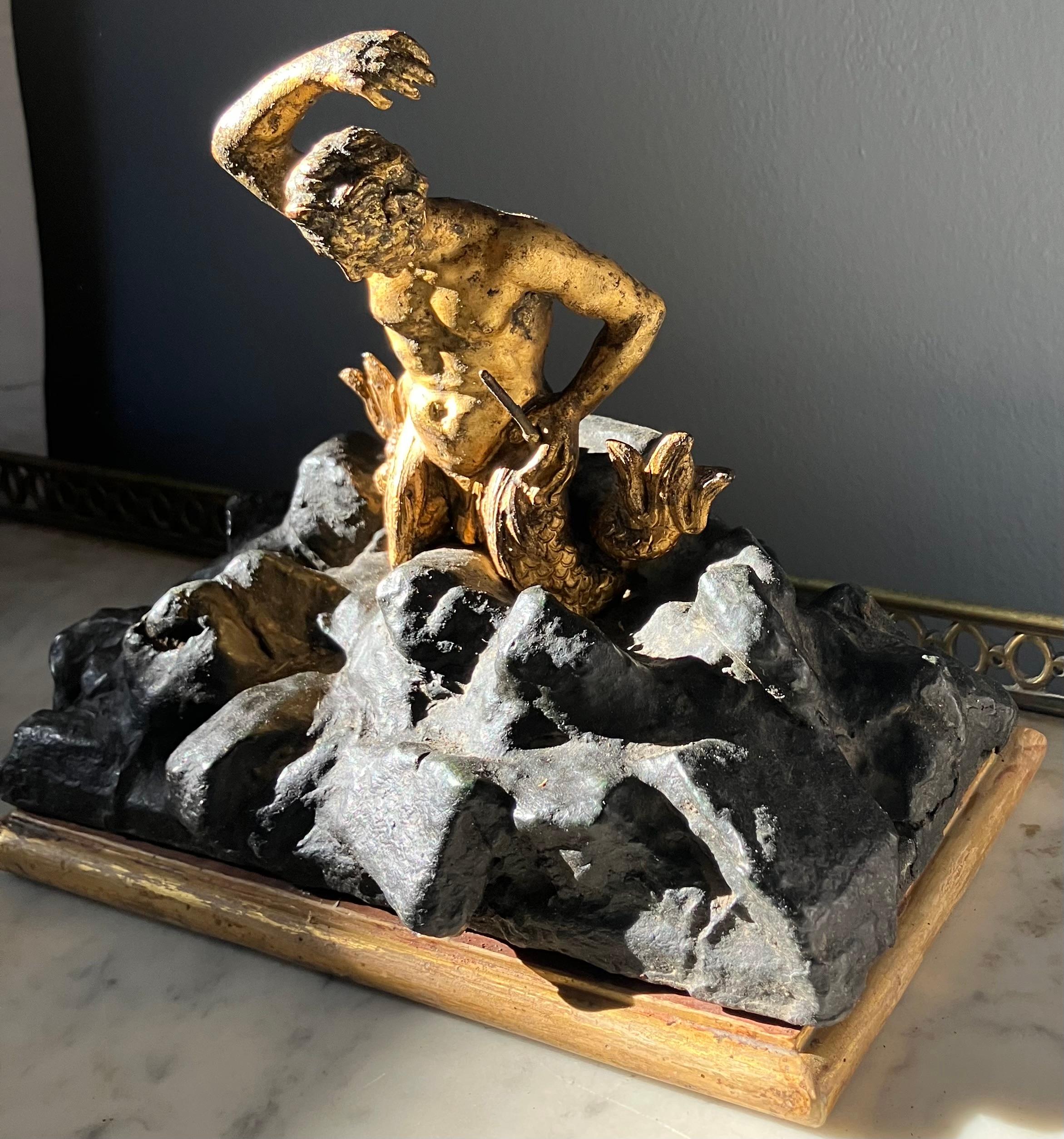 Escultura barroca Tritón en venta 2