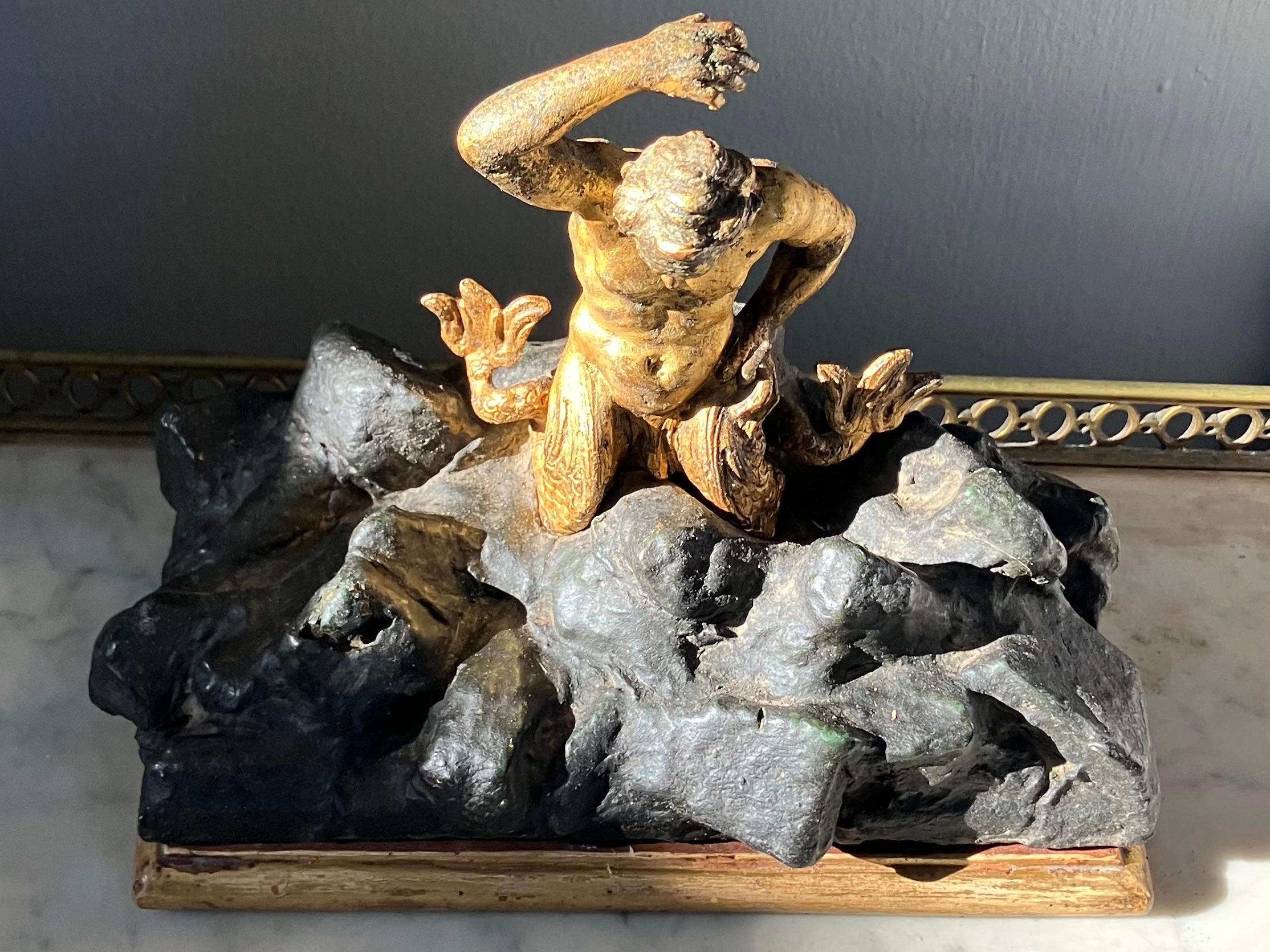 Escultura barroca Tritón en venta 4