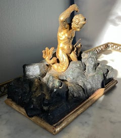 Baroque Triton Sculpture