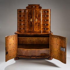 Baroque Trompe-l’Œil Cabinet, Southern Germany, Mid-18th Century
