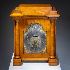Baroque Wall Clock in a Biedermeier Case, 18th/19th Century