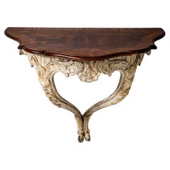 Baroque Wall Console, 18th Century