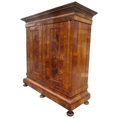 Baroque Wave Cabinet from Switzerland, 1770s