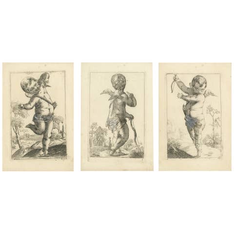Baroque Whimsy: The Putti Engravings of F.L.D. Ciartres, circa 1620