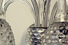 Barovier & Toso Large Chandelier in Murano Glass, circa 1950