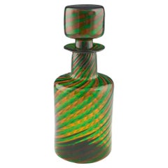 Barovier and Toso a Canne Decanter Bottle, circa 1955