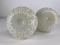 Vasi in vetro di Murano soffiato a mano Barovier&Toso/una coppia