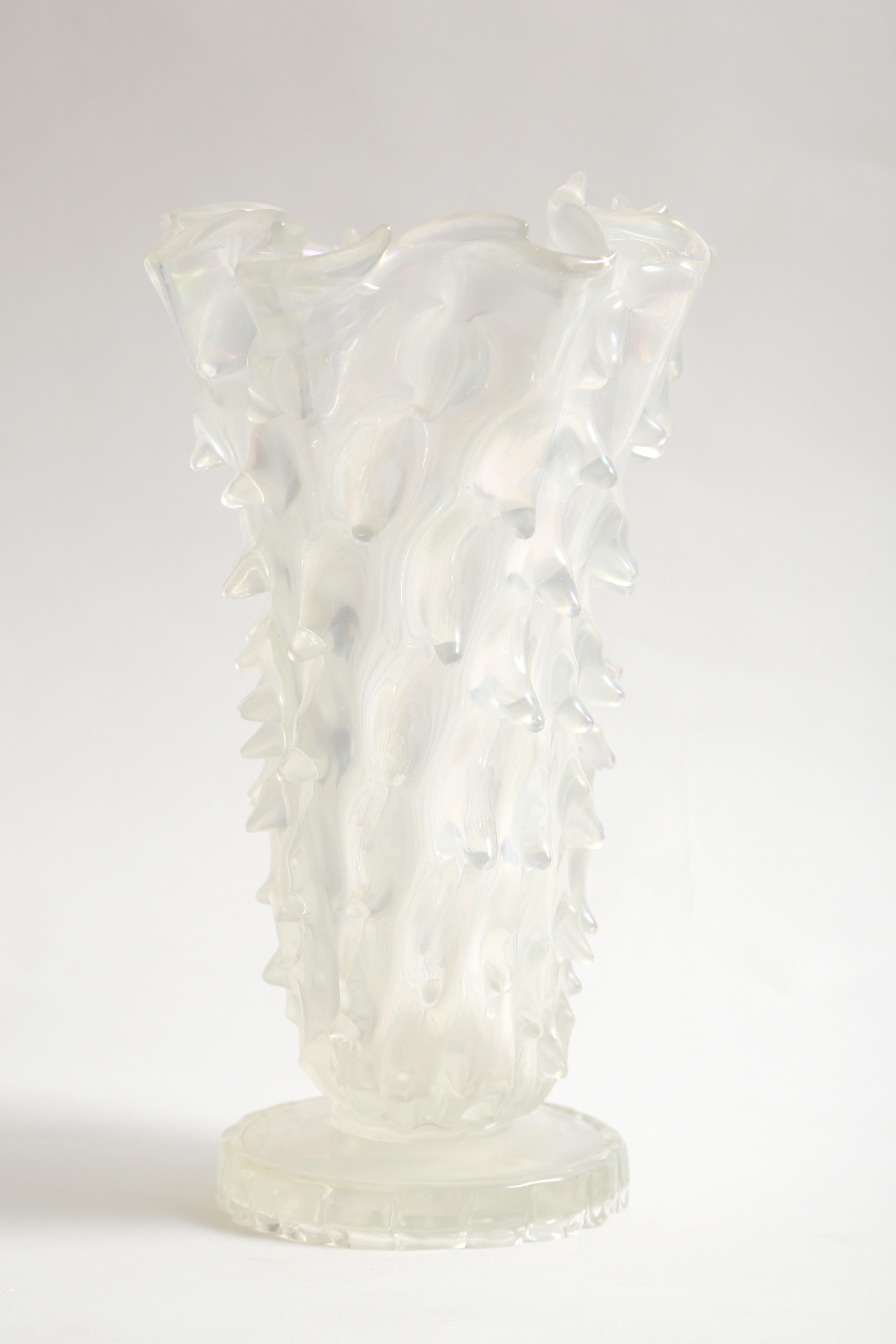 Art Glass Barovier and Toso Medusa Vase