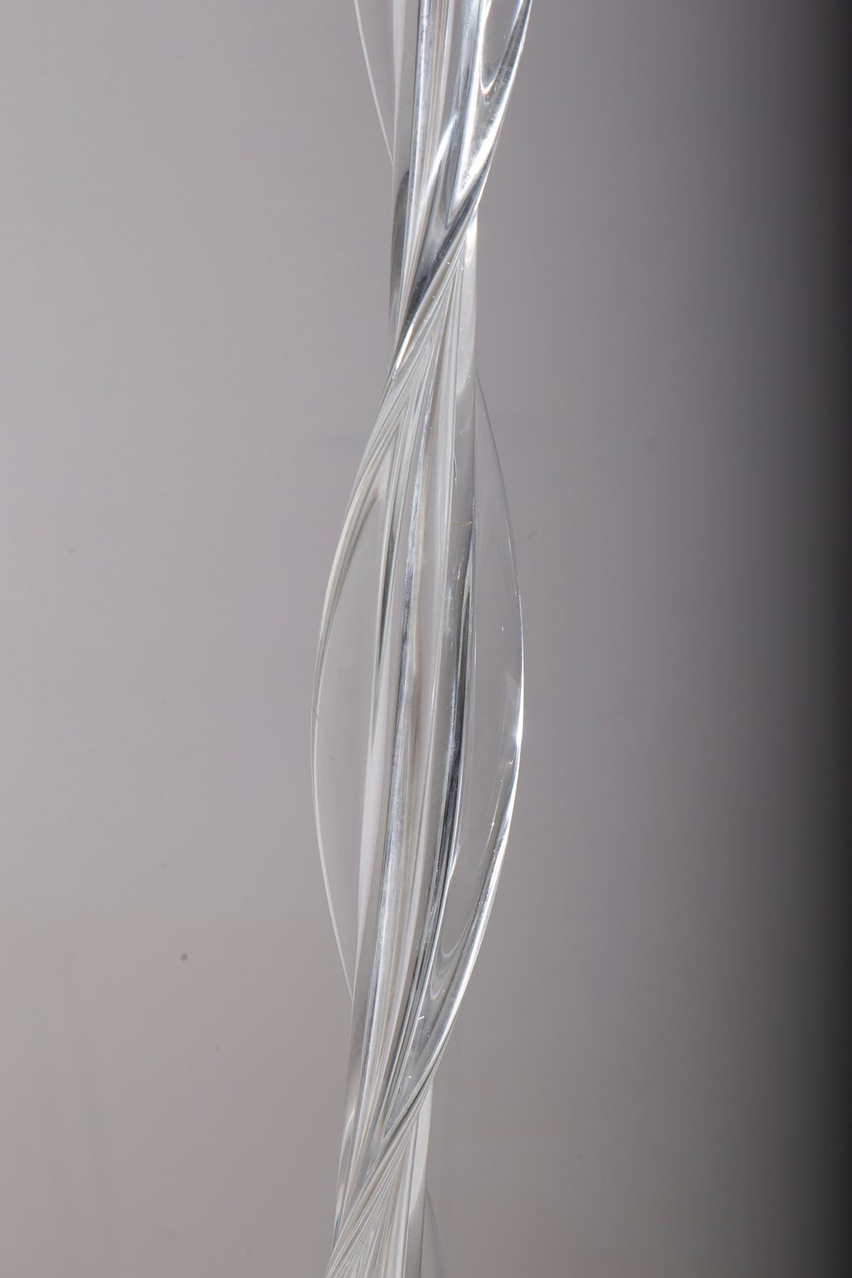 Mid-20th Century Barovier and Toso Murano glass floor lamp For Sale