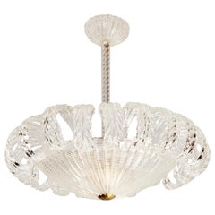 Barovier and Toso Palmette Chandelier, 1940