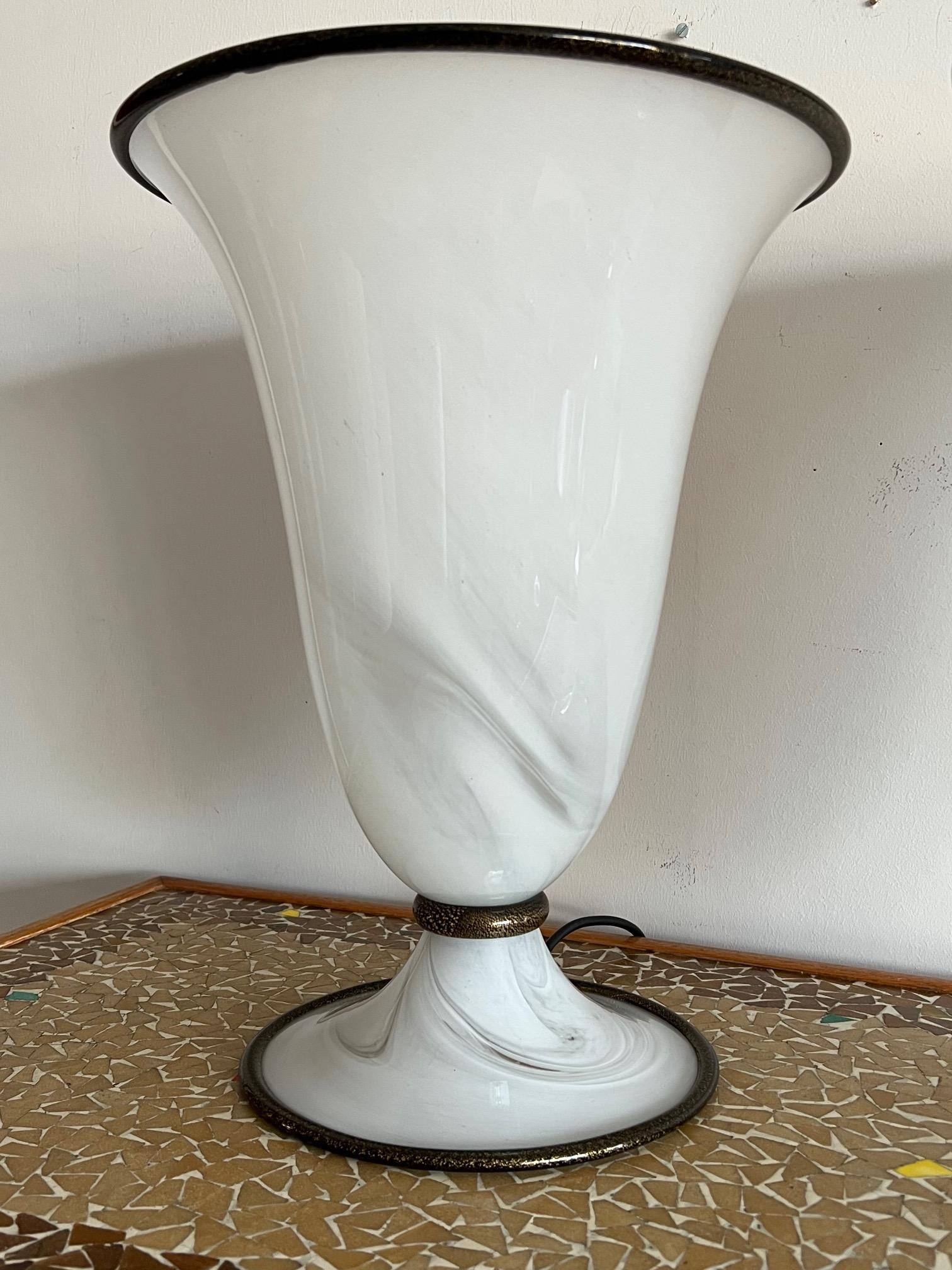 Italian Barovier And Toso Primavera Lamps For Sale