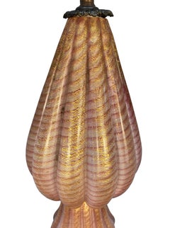 Barovier Cordonato D'Oro Lamp