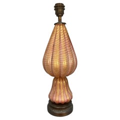 Barovier Cordonato D'Oro Lamp