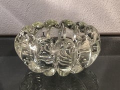 Barovier Et Toso Ashtray/Centerpiece/Pocket Emptier Murano Glass, 1940, Italy