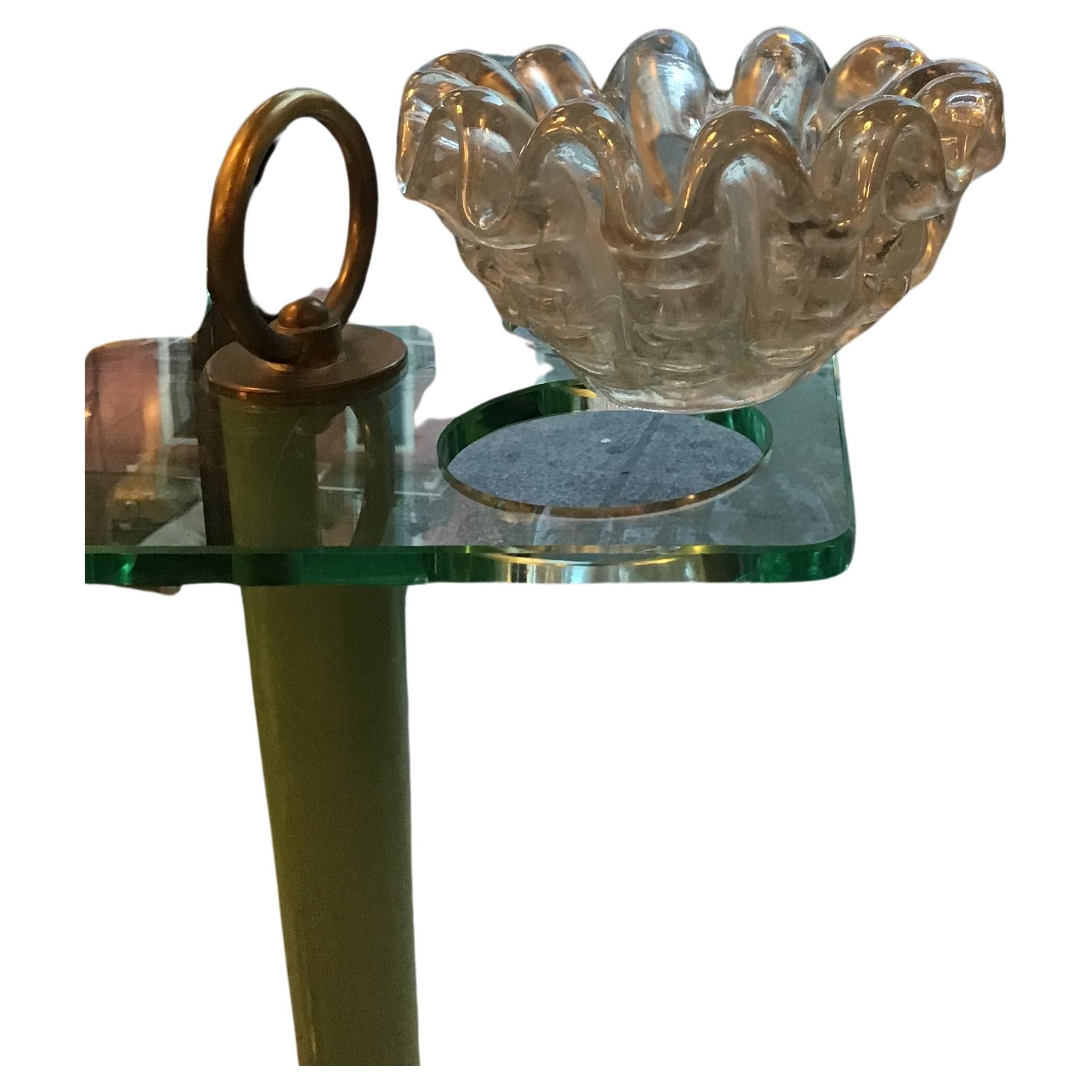 Centerpiece Iridescent Murano Glass 1940