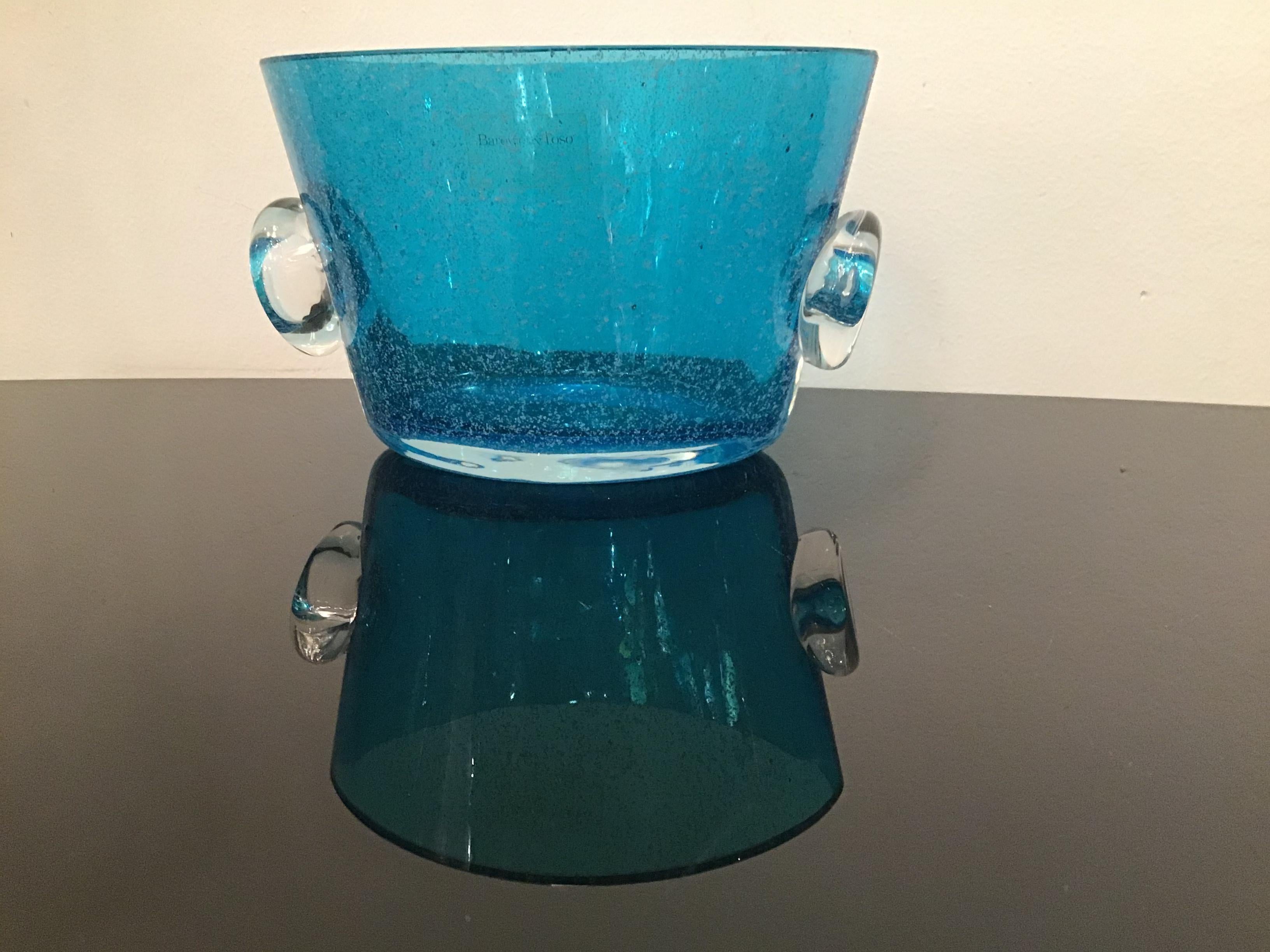 Barovier e Toso Centerpiece Murano Glass 1965 Italy For Sale 2