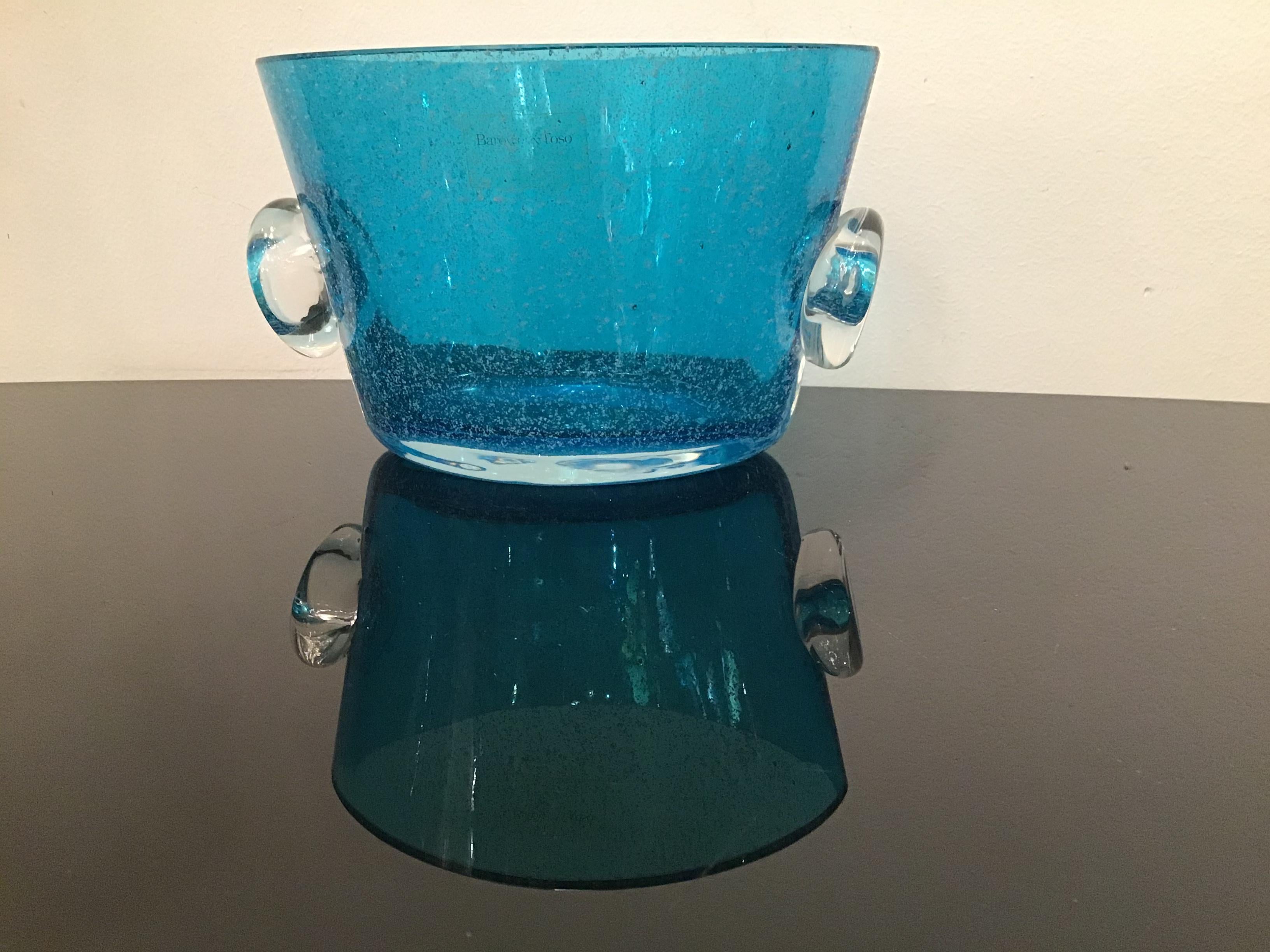 Barovier e Toso Centerpiece Murano Glass 1965 Italy For Sale 3
