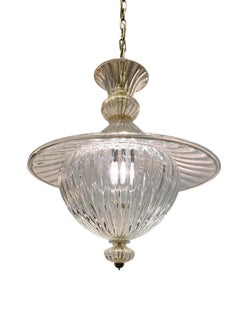 Lampadario in vetro di Murano "Fanali Veneziani" di Barovier e Toso