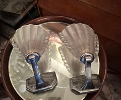 BAROVIER AND TOSO MURANO 1940 - Pair of wall sconces - Made in. ITALY.