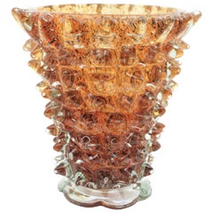 Barovier e Toso Murano Glass 'Rostrato' Vase, 1930s