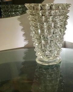 Barovier e Toso “Rostrato” Vase Murano Glass, 1940, Italy