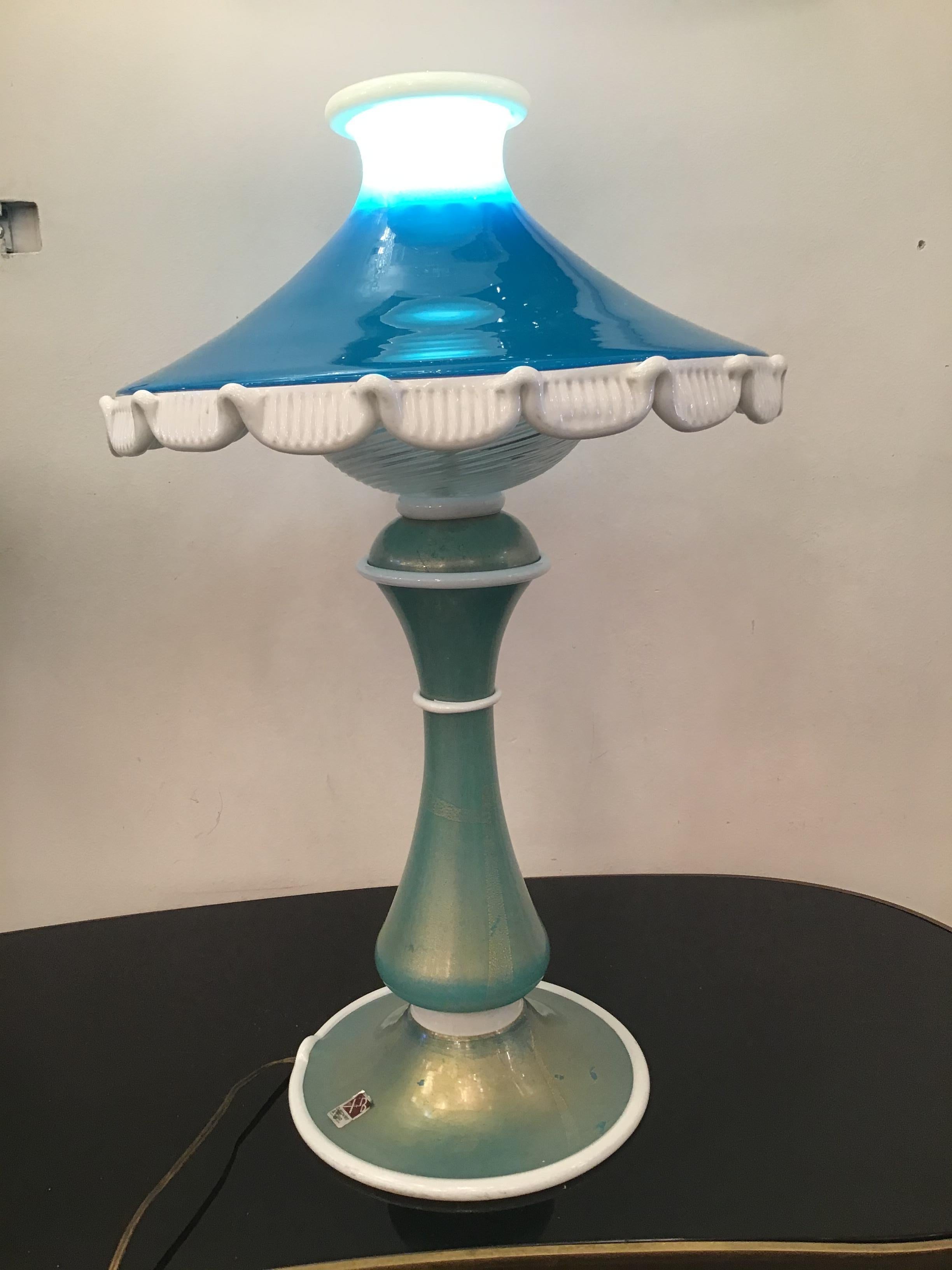 Table lamp Barovier & Toso.