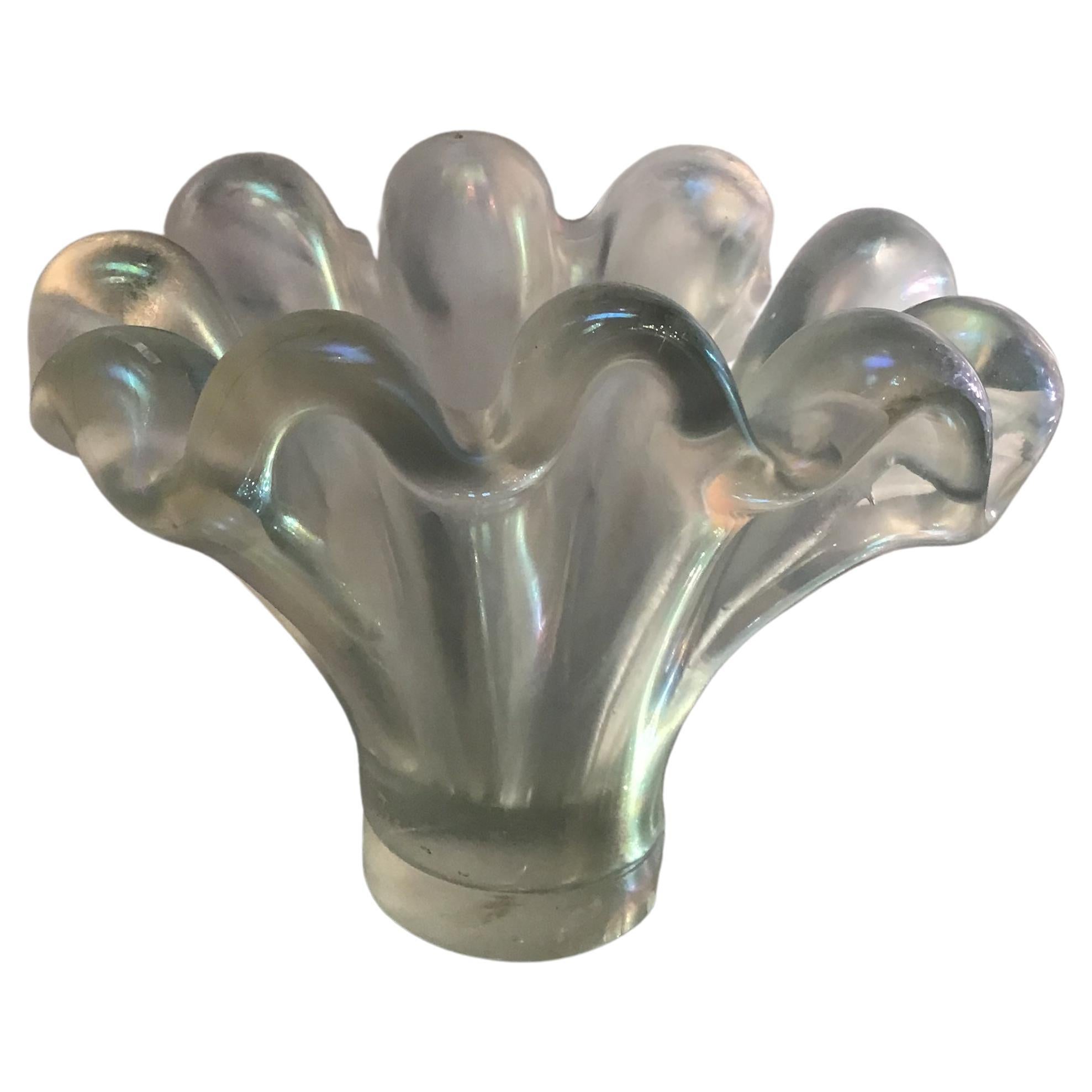 Barovier e Toso Vase /Centerpiece Murano Iridescente Glass, 1940, Italy