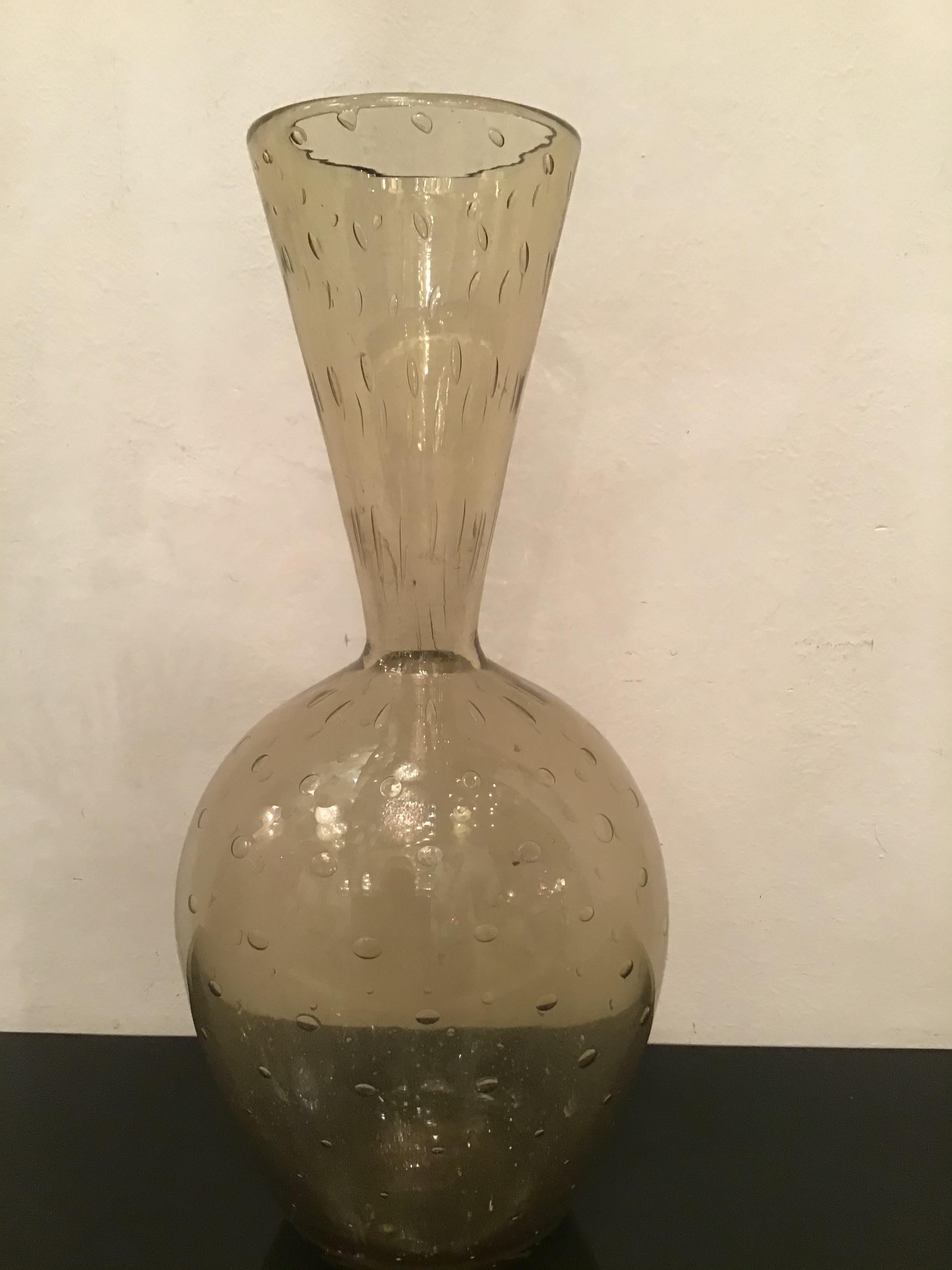 Barovier e Toso-Vase aus Muranoglas, Italien, 1950  im Angebot 5