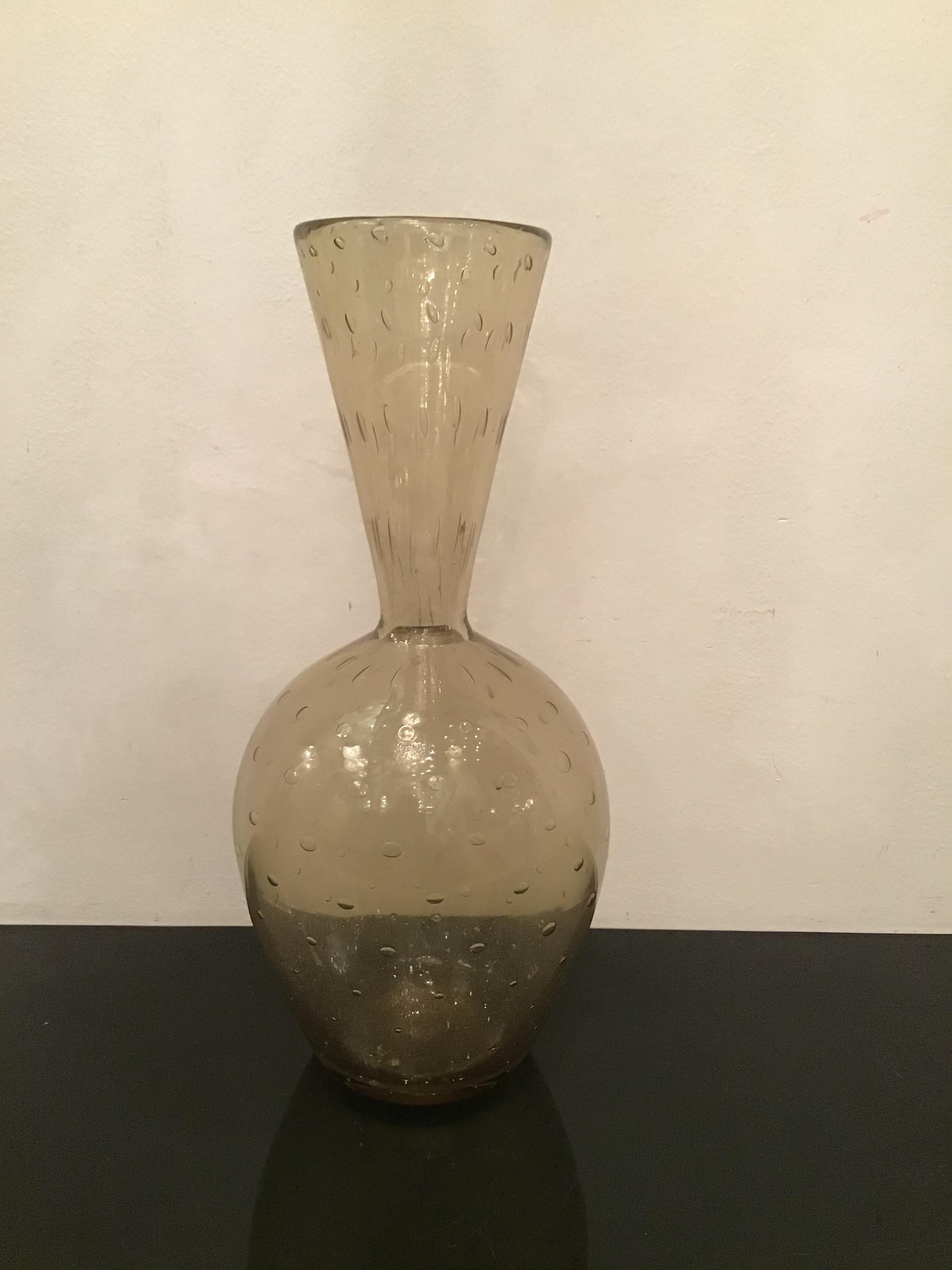 Barovier e Toso-Vase aus Muranoglas, Italien, 1950  im Angebot 6