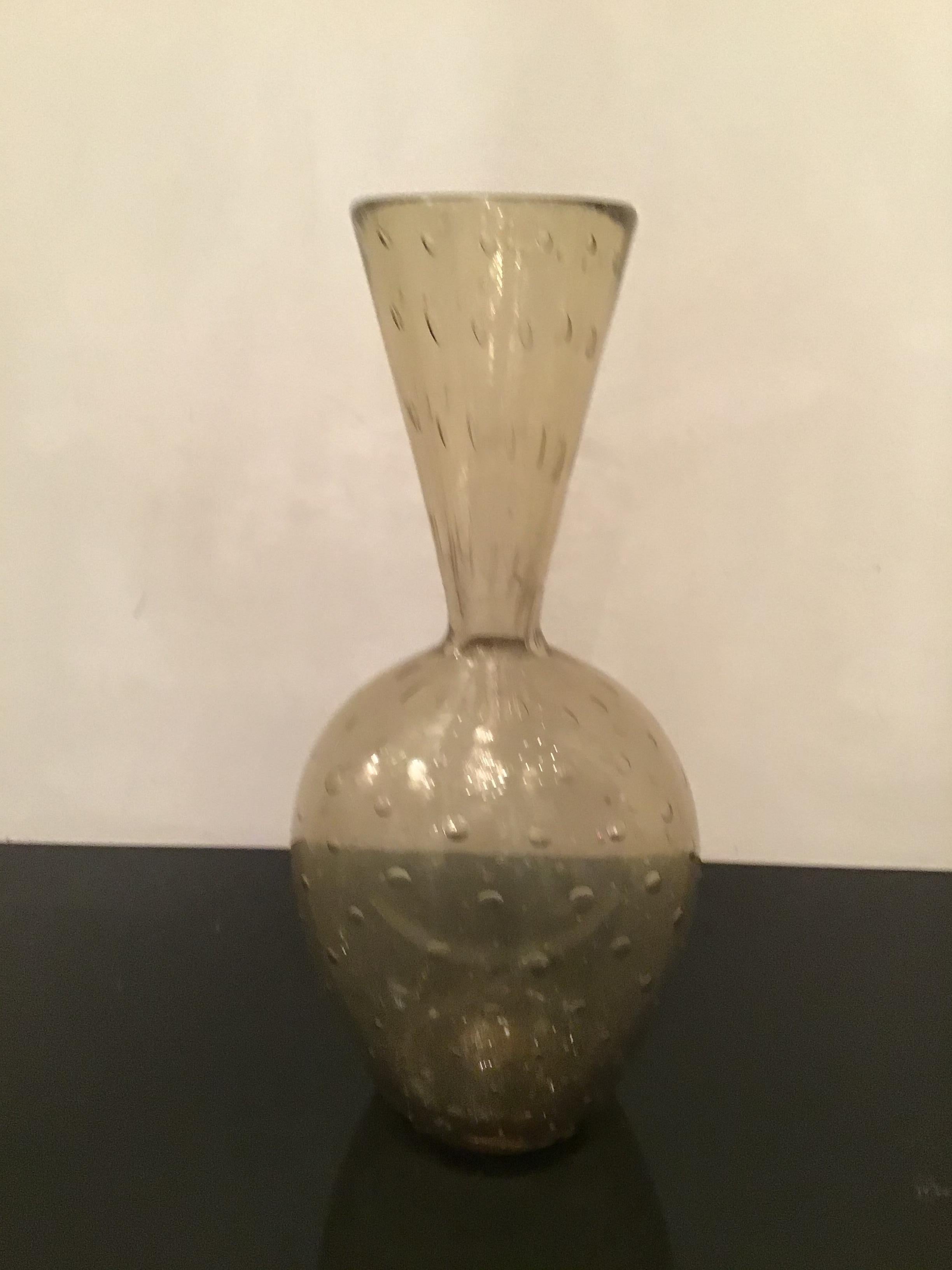 Barovier e Toso Vase Murano Glass, 1950, Italy For Sale 2