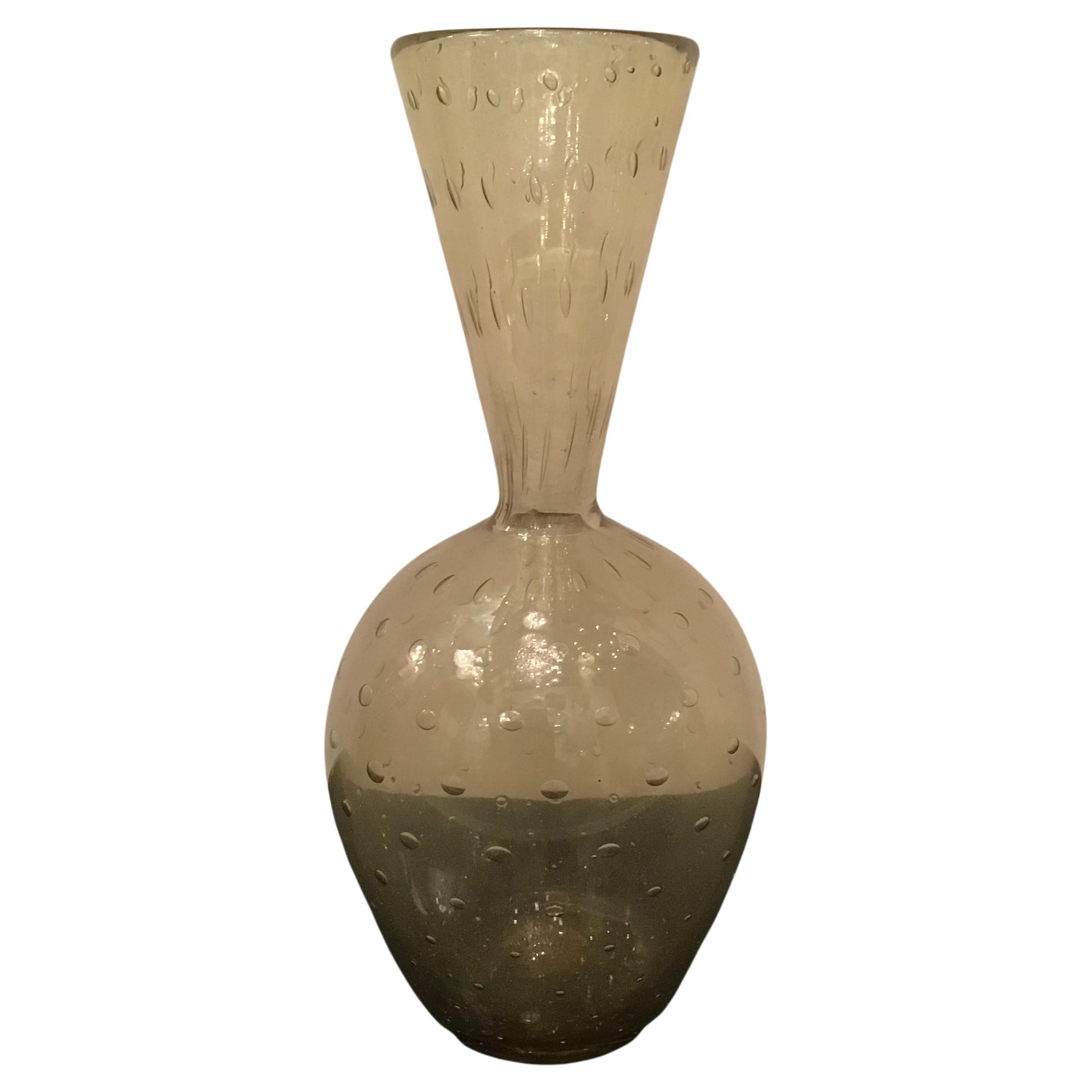 Barovier e Toso Vase Murano Glass, 1950, Italy For Sale