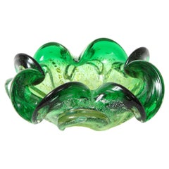 Barovier Emerald Green Murano Vessel
