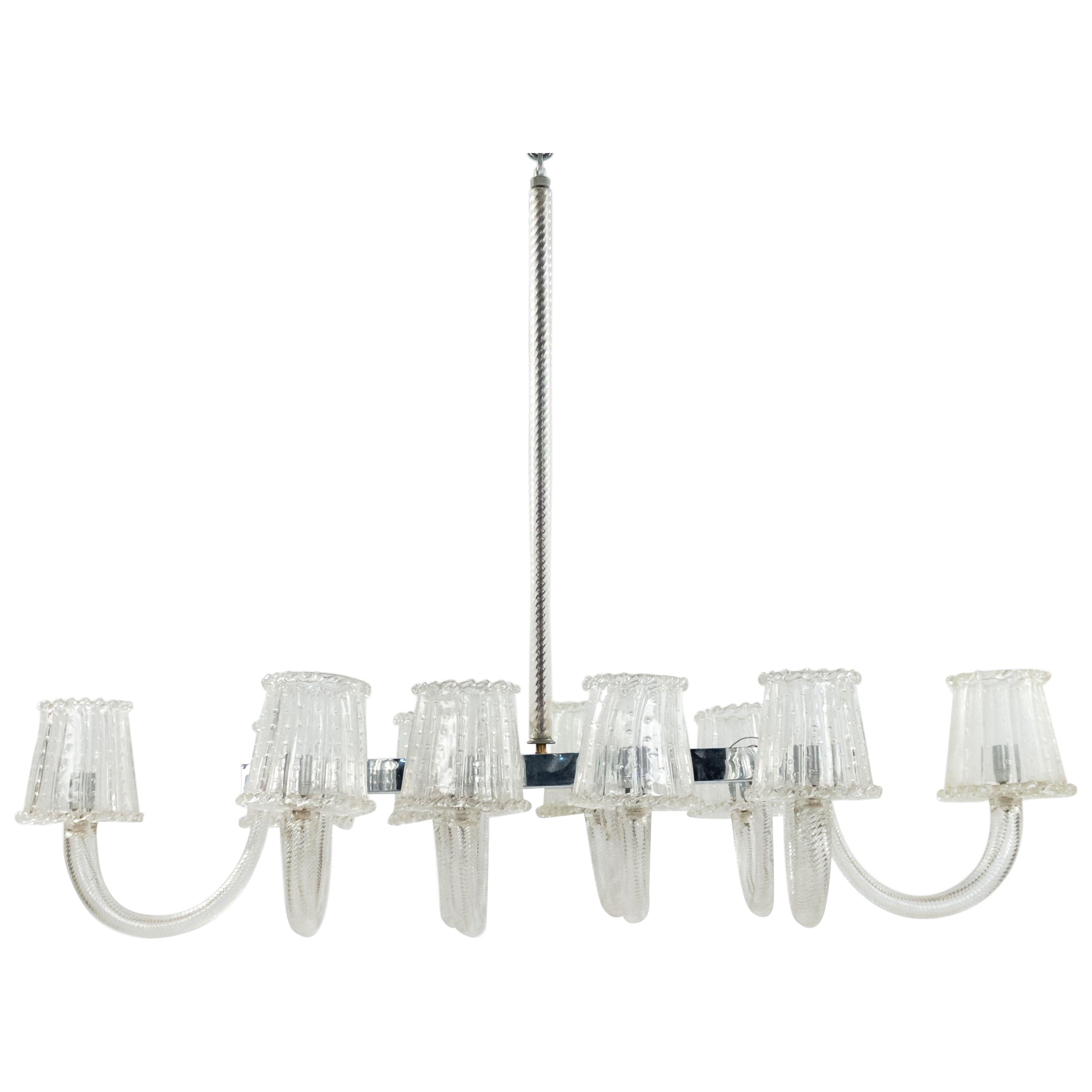 Barovier&Toso, lampadario italiano in vetro e cromo di Murano, è un'azienda italiana.