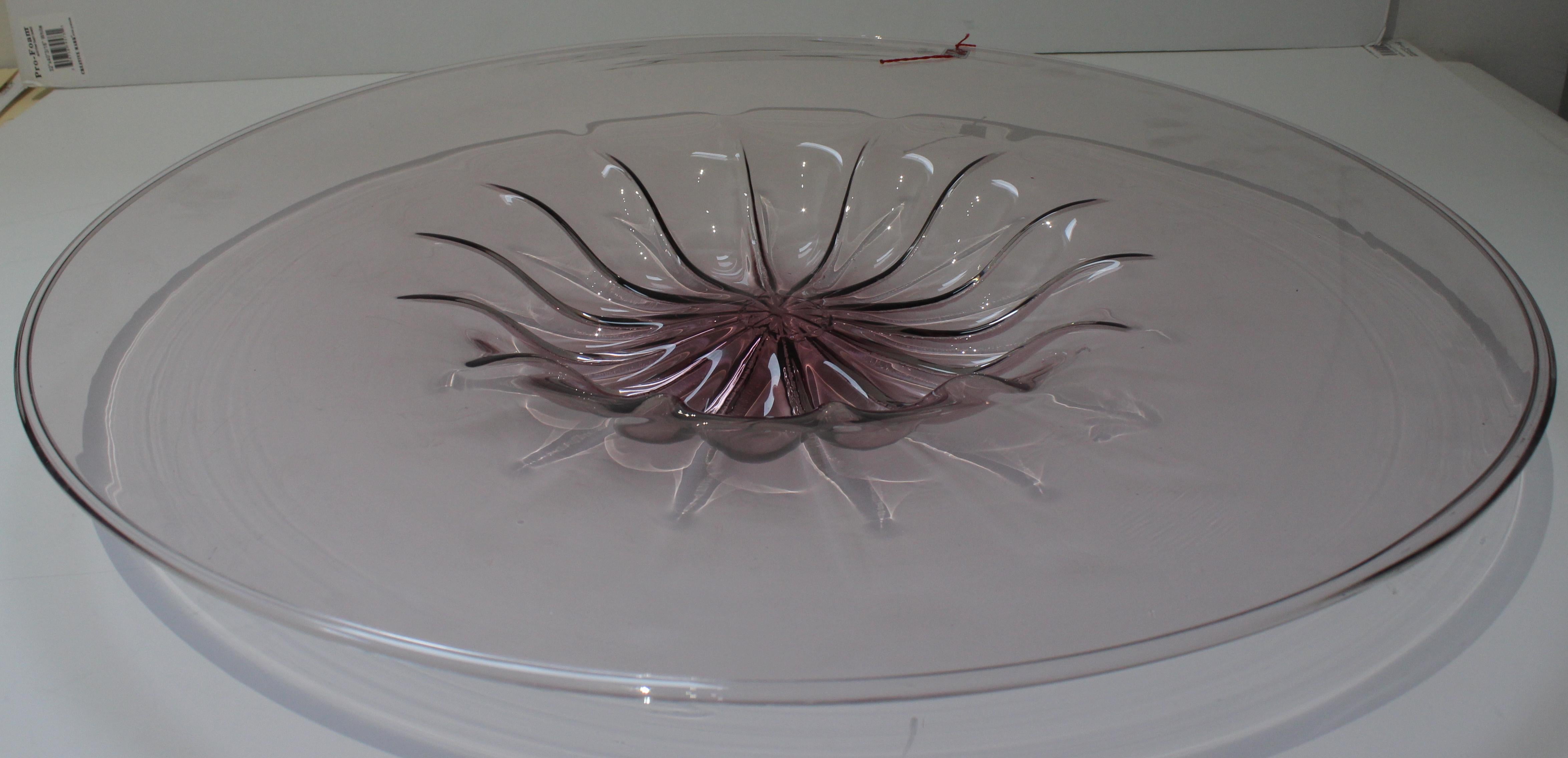 Barovier et Toso Murano Glass Dish For Sale 10