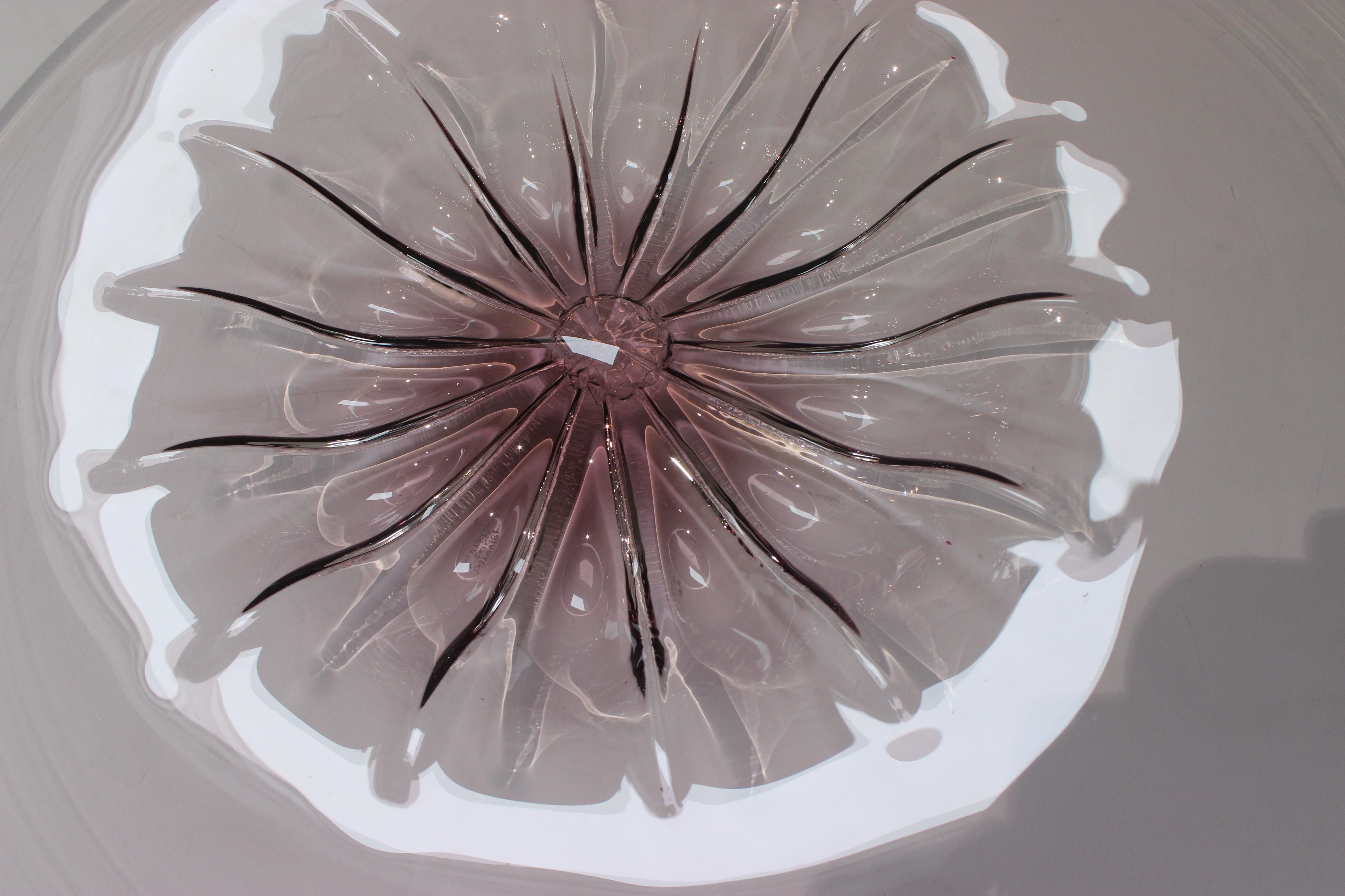 Barovier et Toso Murano Glass Dish For Sale 2