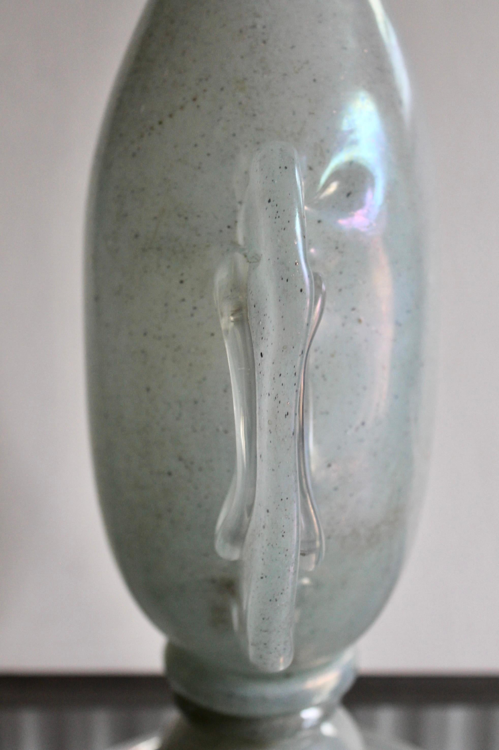 Glass Barovier 'Eugenio' Murano Vetri Table Lamp For Sale