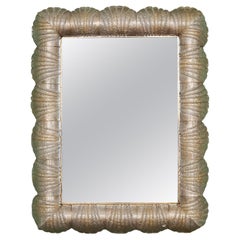 Barovier Murano Illuminated Mirror Italy 1950s