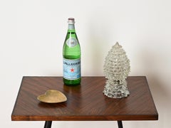 Barovier "Pinecone" Murano Rostrato Glass Large Table Lamp, Italy, 1940s