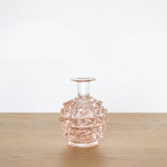 Barovier Pink Glass Bud Vase