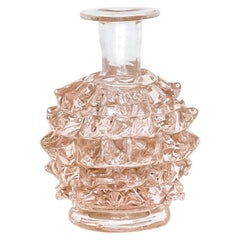 Barovier Pink Glass Bud Vase