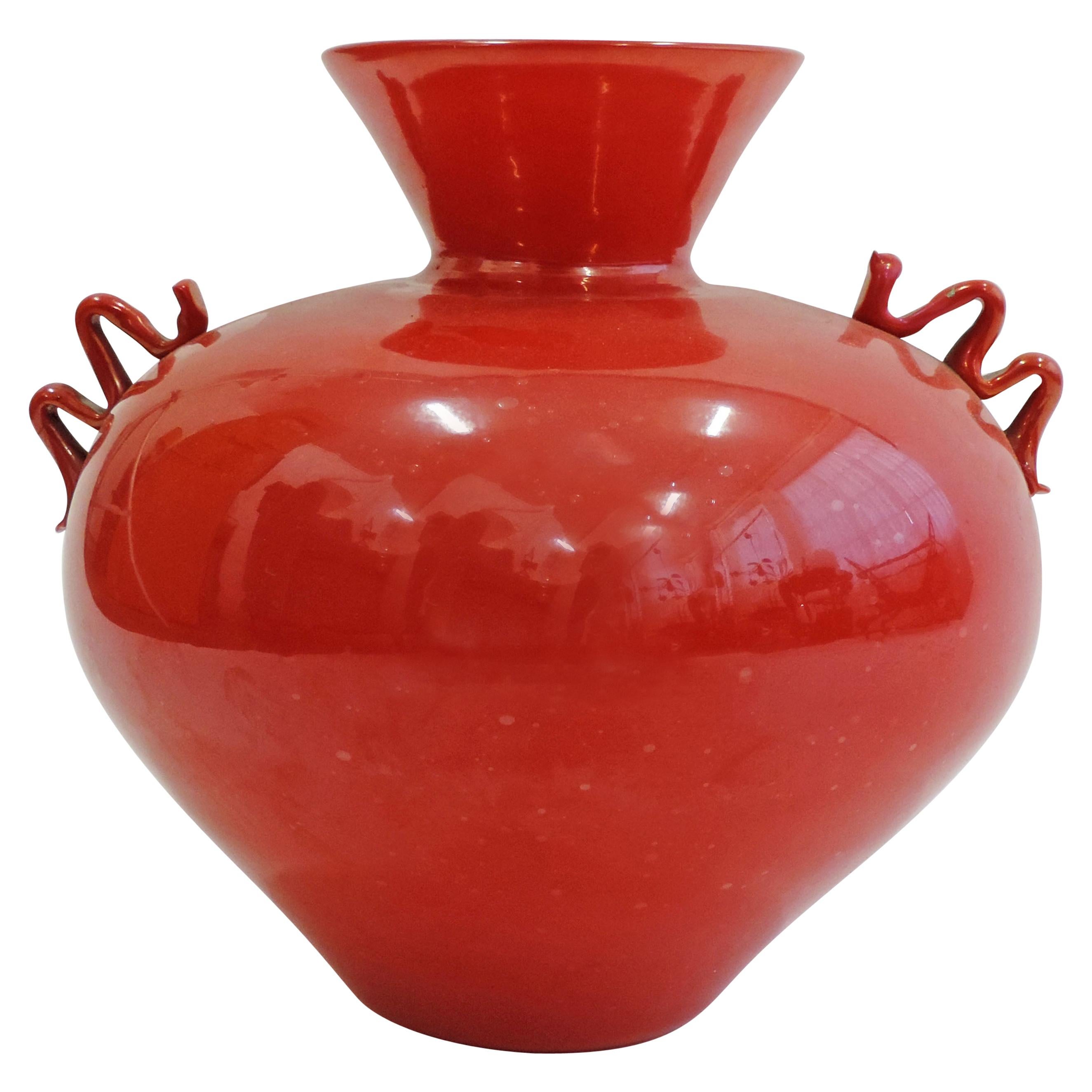 Barovier Seguso Ferro Murano MOD. Vase Z 305:: Italie:: vers 1933 en vente