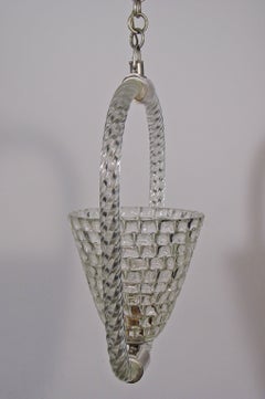 Barovier & Toso 1940s Murano Glass Lantern