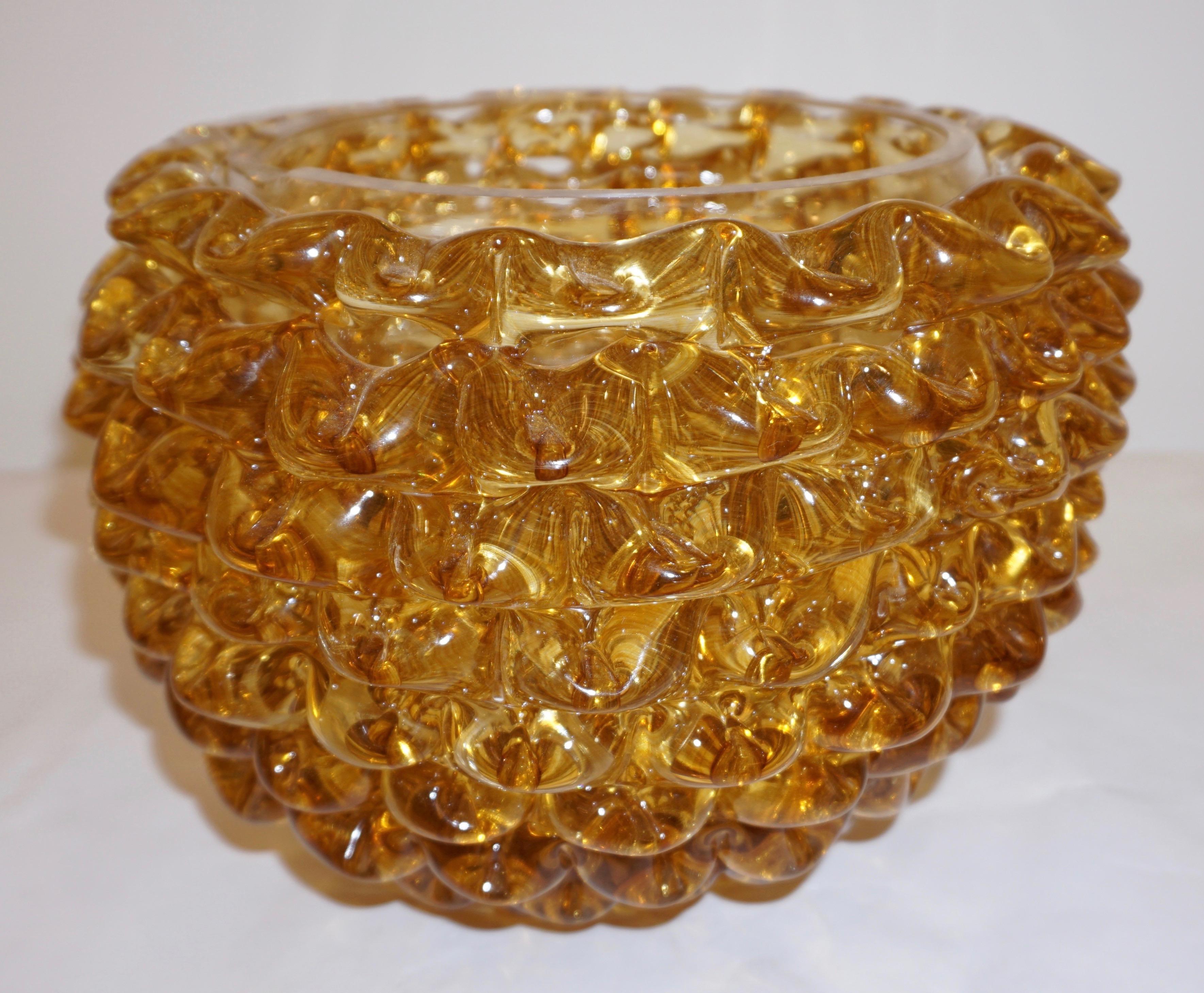 vintage amber glass vase manufacturers