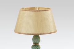 Barovier & Toso 1950s Mid-Century Modern Table Lamp in Hand Blown Murano Glass