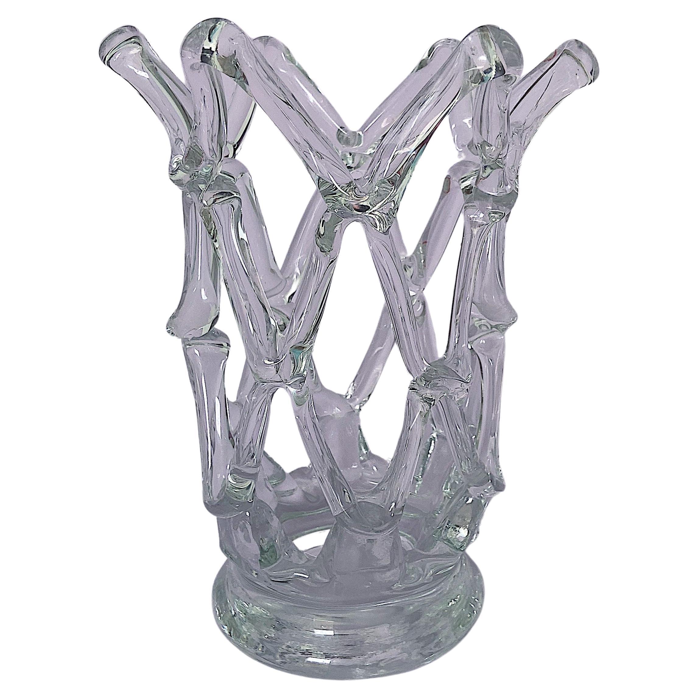 Barovier & Toso 1960s glass vase 