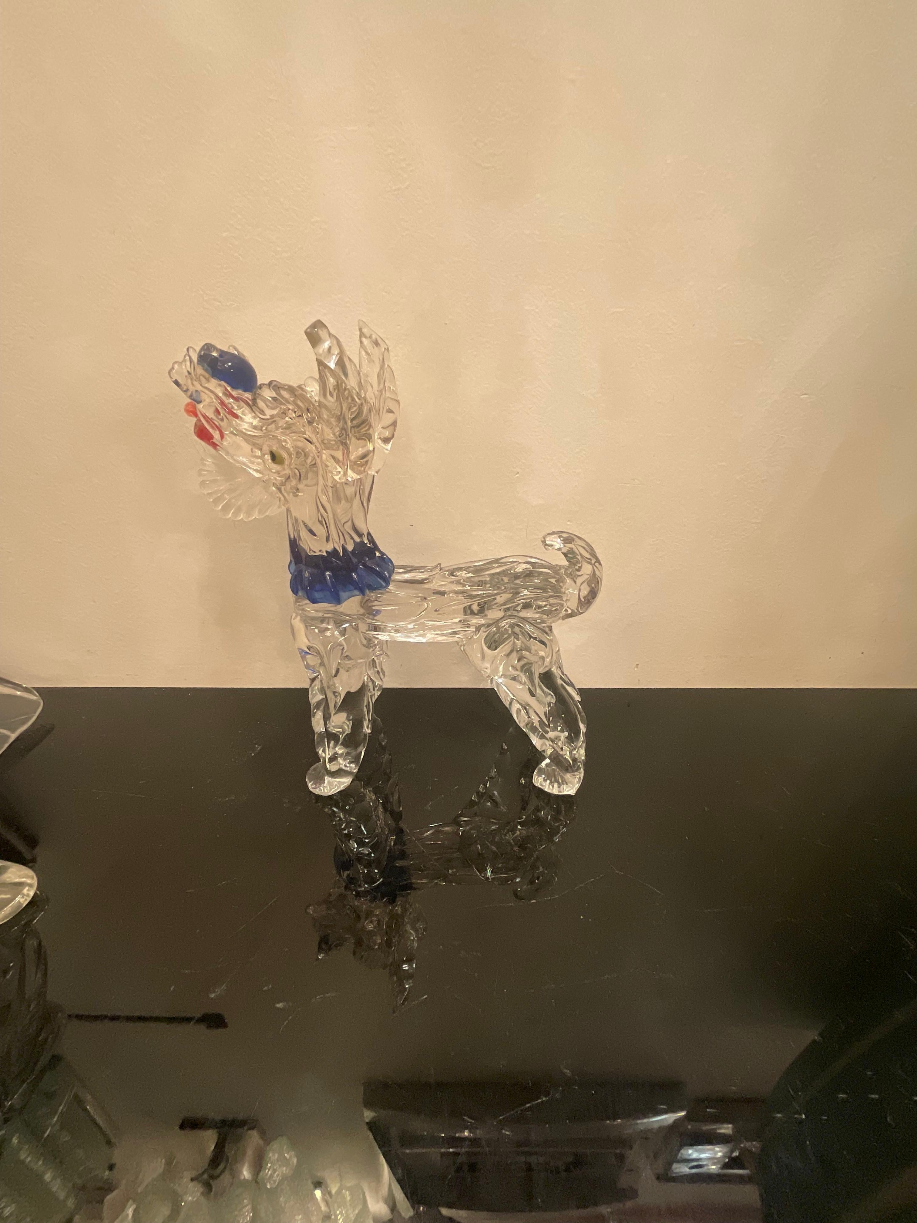 BAROVIER & TOSO - Bel bastone disegnato e prodotto a MURANO, nelle fornace muranesi di Barovier&Toso, negli anni 50 , con la raffinata accuratezza di questa raffinata ditta .
Questo oggetto è stato realizzato tenendo conto dei minimi particolari,