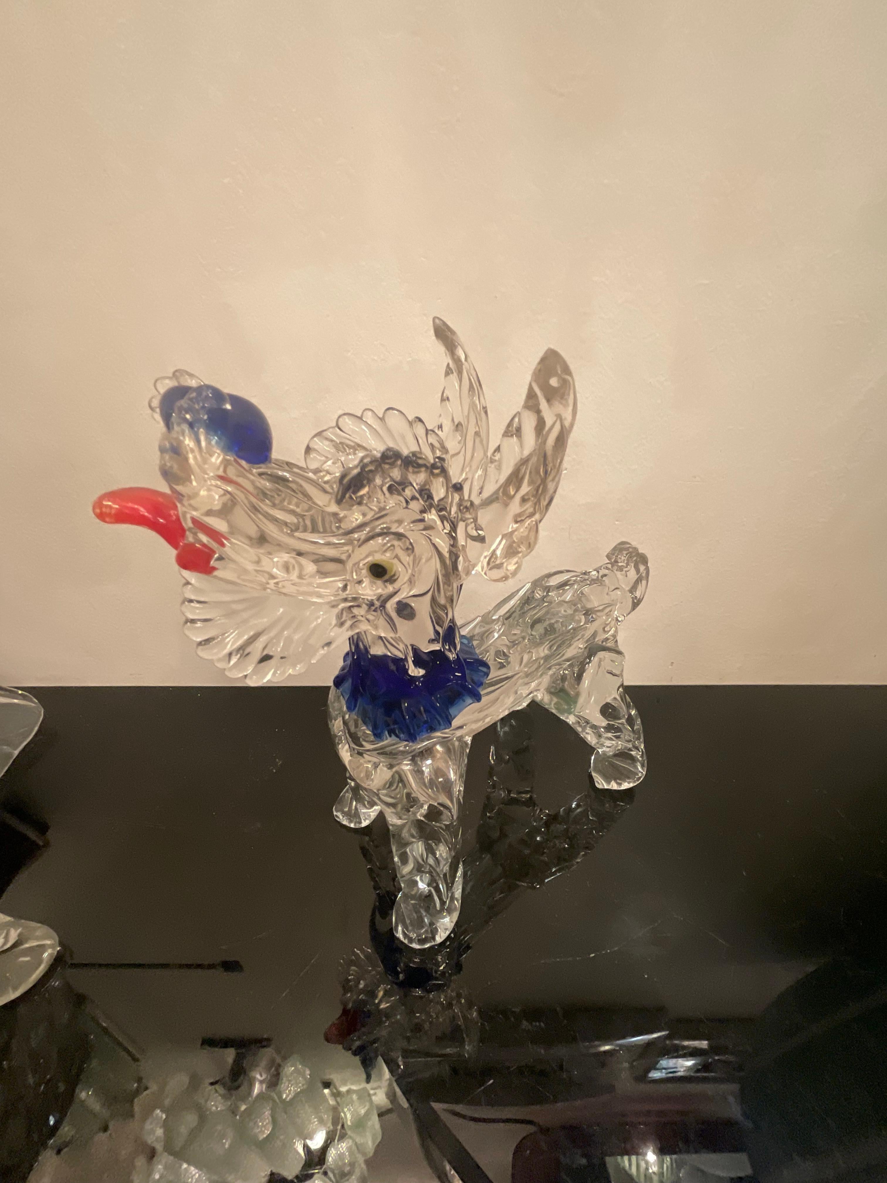 Fatto a mano Barovier&Toso - Canna in vetro di Murano - Made in ITALY - 1950 in vendita